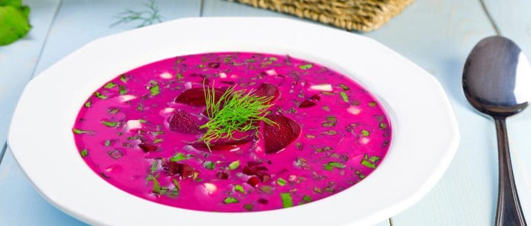 Chilled beet soup recipe