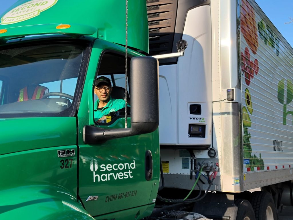 Second Harvest’s Sami Abdurahim was named the 2022 Highway Star of the Year for his dedication and professionalism as lead driver-ambassador, delivering fresh rescued food across Southern Ontario. 