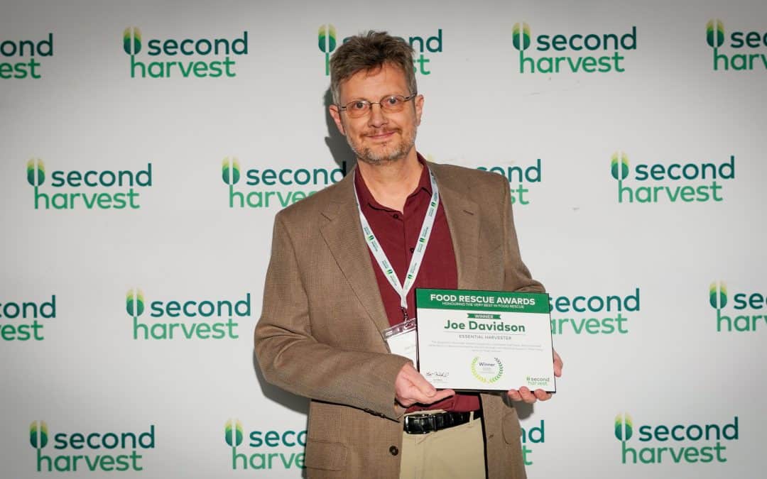 Joe Davidson’s journey with Second Harvest